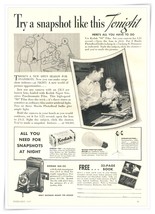 Print Ad Eastman Kodak Six-20 Camera Try a Snapshot Tonight 1935 Adverti... - $9.70