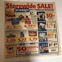 Vintage Eckerd Drug store Ad Advertisement  1995 - $7.91