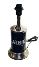Patriots Football. NFL Sports Lamp. Silver -New England-Desk Lamp(See Ph... - $88.98