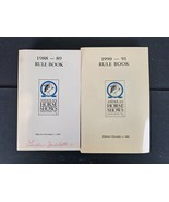 American horse shows associations rule books 1988-1989 &amp; 1990-1991 - $14.80