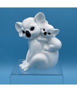 Vintage Royal Osborne White Bone China Koala And Baby Joey MMR-2713 RARE... - $87.07