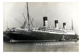rs2757 - Cunard Liner - Berengaria , built 1913 - photograph 6x4 - $2.80