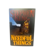 Stephen King Needful Things Hardcover Book 1991 Viking Penguin First Edi... - $19.79