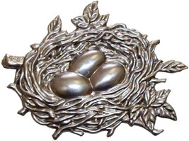 Metal Stampings Pressed Stamped Bird Nest Eggs Steel .020&quot; Thickness B26 - £28.12 GBP