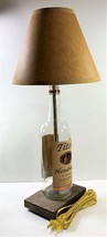 Tito&#39;s Vodka Bottle Bar TABLE LAMP Lounge Light with KRAFT Lamp Shade &amp; ... - £64.01 GBP