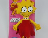 Vintage Lisa Simpson Plush Rag Doll Dan Dee 1990 Buy Me Not Bart 10 in. ... - $31.67