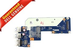Dell Inspiron 7520 2 USB Ethernet LAN PCB Connector Board LS-8242P N7JHH... - $51.99