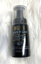 New Milani Make It Last Matte Finish 16 hr Wear Charcoal Setting Spray 1... - $8.90