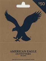AMERICAN EAGLE GIFT CARD 150 100 50 TREND JEAN ACTIVEWEAR WOMEN MEN APPA... - $82.12 CAD+