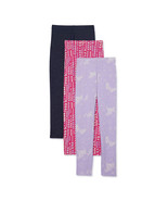 3 PACK - Wonder Nation Girls Tough Legging Size XS (4/5) - $155.66 MXN