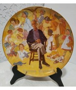 Vintage Norman Rockwell Remembered Viletta Porcelain Plate 1979 &amp; plate ... - £13.15 GBP