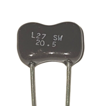 42PCS 22pf Silver Mica L27 SW 20.5 Vintage Radial Capacitor 42PCS - £21.27 GBP