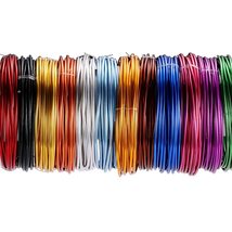 Anodized Round Aluminum Wire 2-10 Meters, 0.6-3mm - £3.51 GBP+