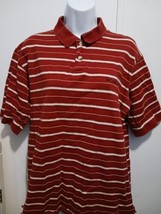 Columbia Striped Polo Shirt Men&#39;s Size L Large - £11.72 GBP