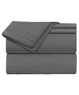 Clara Clark Premier 1800 Series 4 Piece Tiwn Sheet Set Brushed Microfibe... - $38.22 CAD