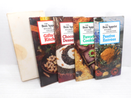 Bon Appetit Kitchen Collection Set of 4 Paperback Cookbooks 1983 in Sleeve USED - £7.47 GBP