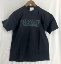 Y2K Labonte Nascar Size Large Men&#39;s Black Pullover T-Shirt Unisex Short ... - $23.74