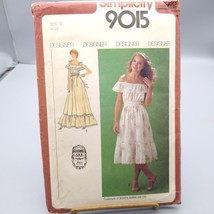 UNCUT Vintage Sewing PATTERN Simplicity 9015, Jessica McClintock Gunne Sax Misse - £38.85 GBP