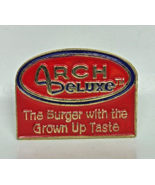 Mcdonalds Arch Deluxe The Burger with the Grown Up Taste Lapel Pin Colle... - $91.53 MXN
