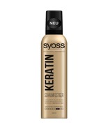 Syoss KERATIN Hair Mousse -250ml-Made in Germany-FREE SHIPPING - £14.79 GBP