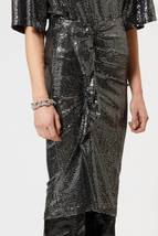 Shiny Flou Dolene Midi Skirt - $255.00