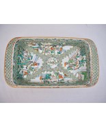C1820 Chinese Export Famille Verde Rectangular Tray 13 3/4 X 7 1/4 inches - $1,999.99