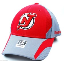 New Jersey Devils Reebok TT20Z NHL Practice Cap Stretch Fit Hockey Cap H... - $20.85