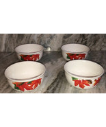 Royal Norfolk Set of 4 Bowls Fall Leaves &amp; Acorns Autumn Soup Cereal-SHI... - €28,80 EUR