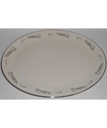 Flintridge CONTINENTAL WHITE PATTERN 14&quot; Oval Serving Platter MADE IN CA... - $1,273.22 MXN