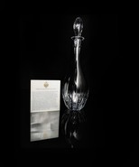 Fabergé Bristol Clear Crystal Decanter NIB - $895.00