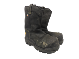 DAKOTA Men&#39;s 10&quot; 8571 Comp Toe Comp Plate T-Max Insulated Pull-On Boots Black 8M - $64.12