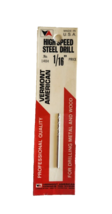 Vermont American High Speed Steel Drill 1/16&quot; No. 1404 Vintage Workshop ... - $12.00