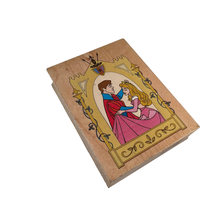 Disney Sleeping Beauty Happily Ever After Wood Mounted Rubber Stamp 3x4 - $11.04