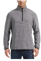 Avalanche Men&#39;s Quarter Zip Top Stand Up Pullover, GREY, Size XXL - £18.19 GBP