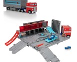 MICRO MACHINES Optimus Prime Hauler PLAYSET - Converting Playset with Ei... - £32.14 GBP