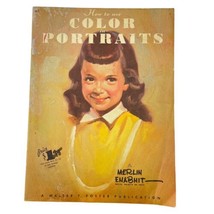 Walter Foster Book How Use Color In Portraits by Merlin Enabnit Royal Society - £11.40 GBP