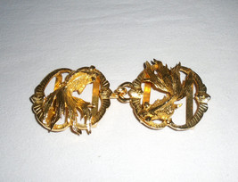 Mimi di N Koi Fish Large Two Piece Belt Buckle 1972 Vintage Accessories - £175.16 GBP