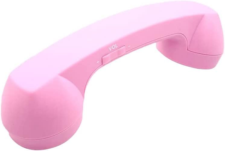 The Retro Phone Handset, Available In Pink, Is A Wireless Bluetooth And Usb - $37.22
