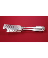 Coin Silver Asparagus Serving Tong Yoked Pierced 10 5/8&quot; - £536.38 GBP