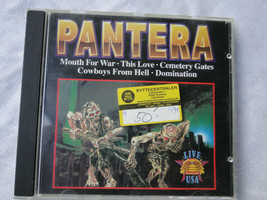 Rare Pantera ‎Live Usa 1992-1993 Cd - £54.40 GBP