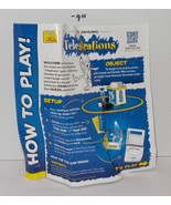 USAopoly Telestrations board game replacement Instructions piece part - $91.38 MXN