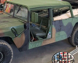 CONVERTIBLE CANVAS SOFT TOP FOR MILITARY HUMVEE M998 REMOVE / INSTALL IN... - £982.49 GBP