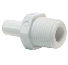 IPW Industries Inc-John Guest - Acetal Stem Adapter Fitting 3/8&quot; OD / 3/... - $2.70