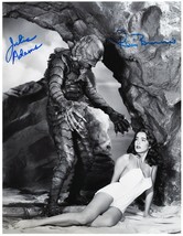 Creature From The Black Lagoon Cast Signed X2 - J. Adams, R. Browning 11x16 - £211.60 GBP