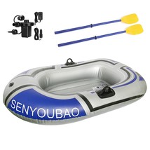 Inflatable Boat Float Raft For Swimming Pool And Lake Safe Comfortable For Adult - £72.38 GBP