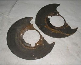 1999 Nissan Frontier 4WD 3.3L AT Front Brake Rotors Dust Shields - $9.88