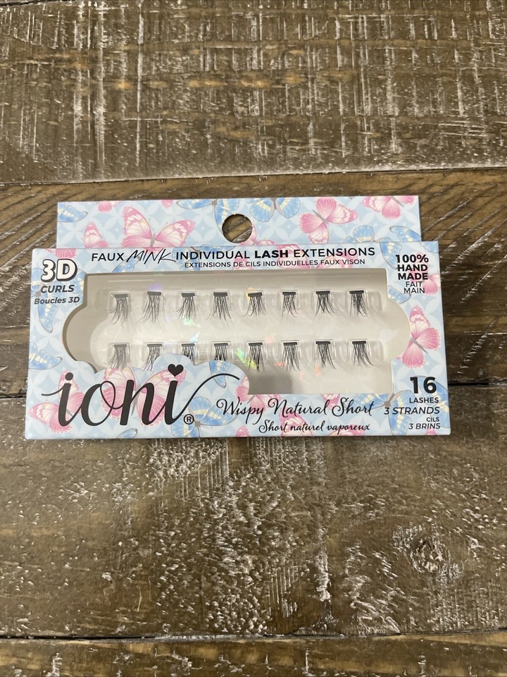 Ioni Wispy Natural Short Individual Eyelashes - $7.80