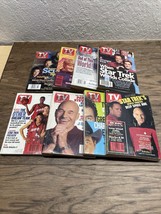 TV Guide Lot of 8 Star Trek Sci-Fi Covers WNBA Picard Kate Mulgrew KG - $553.42 MXN
