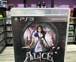 Alice: Madness Returns (Sony PlayStation 3, 2011) PS3 CIB Complete Tested! - £43.17 GBP