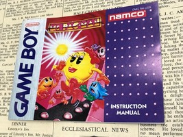 Ms, Pac Man Game Boy Instruction Booklet - £6.80 GBP